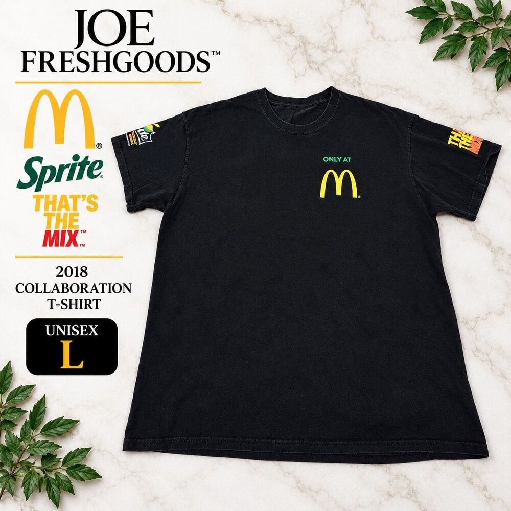 Joe Freshgoods McDonald's Sprite That's The MIX 2018 T-Shirt Unisex L